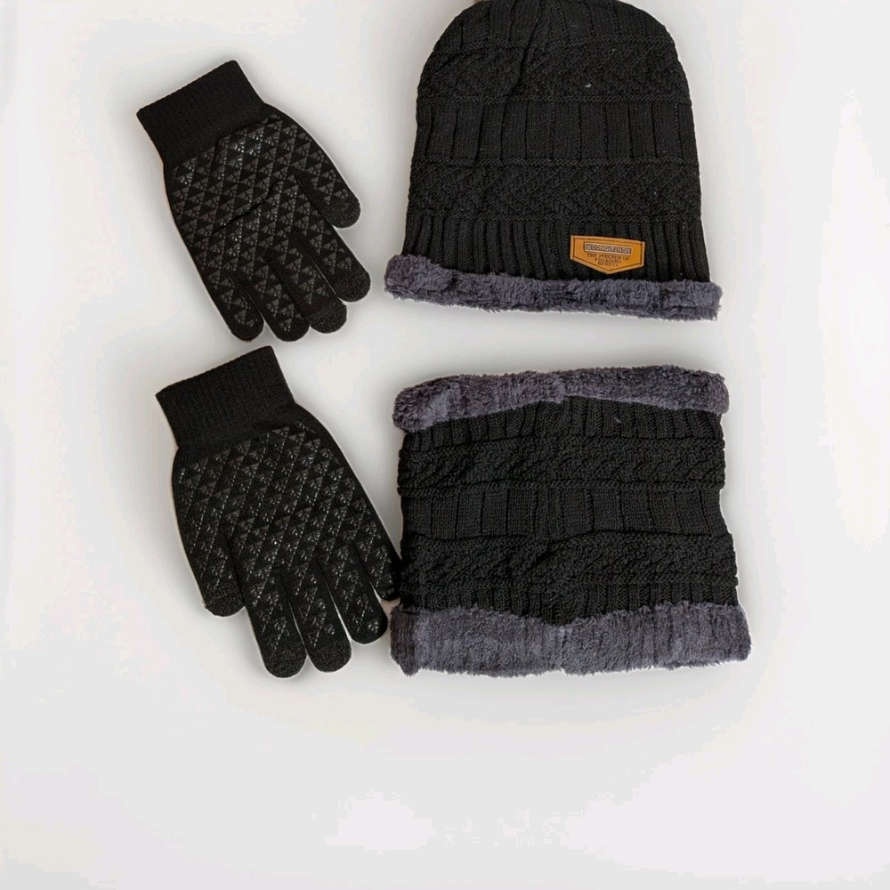Winter Wear Essentials Unisex 5 Pieces Mixed Colors, Designs, Sizes Set3 NWOT